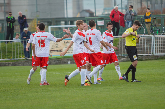 MFK Tatran postúpil v Slovnaft Cupe medzi najlepších osem tímov