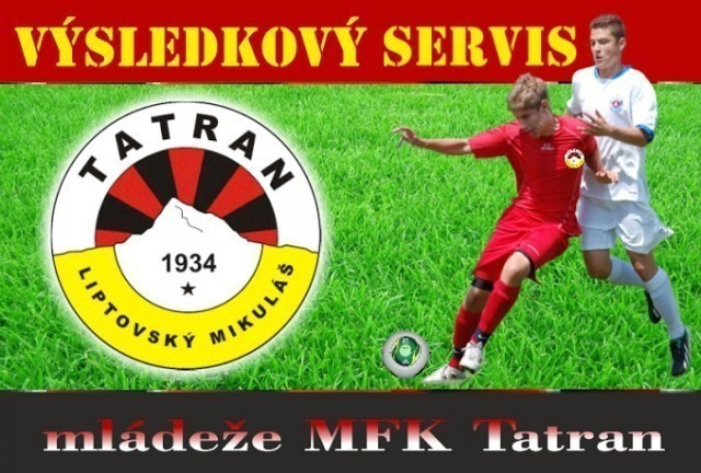 Výsledky mládežníckych družstiev MFK Tatran Liptovský Mikuláš