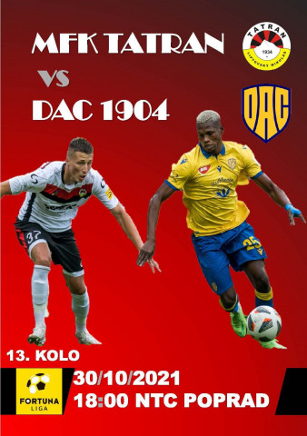 Bulletin 13. kolo 2021/2022 DAC Dunajská Streda