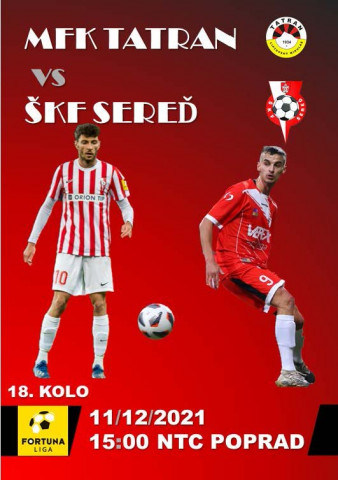 Bulletin 18. kolo 2021/2022 ŠKF Sereď